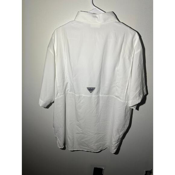 Columbia Tamiami II Short-Sleeve Shirt for Men - White - L - Picture 9 of 9